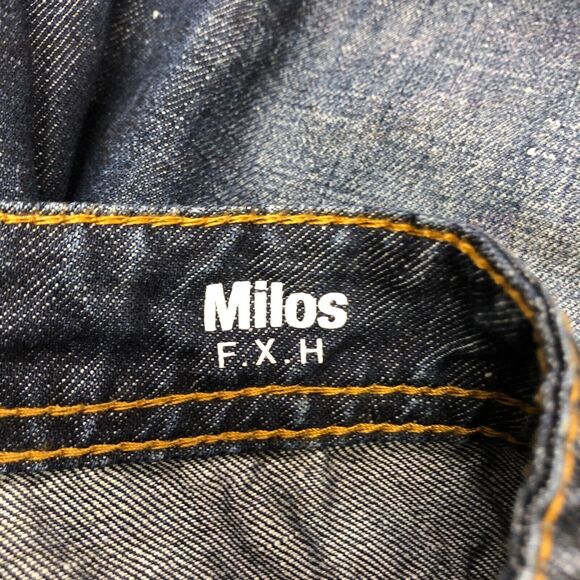 NWT MEK DNM Women Milos F.X.H Blue Denim Shorts Size 31 Dark Wash B271 -28 - Picture 9 of 16